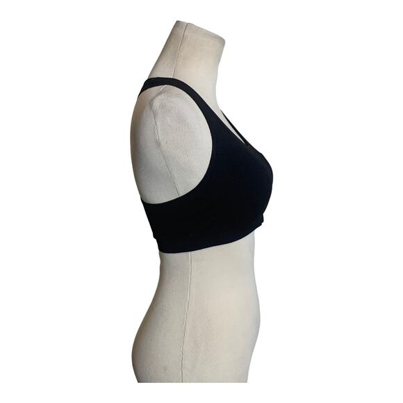 Amazon Basics black racer back sports bra size Small - Picture 6 of 9